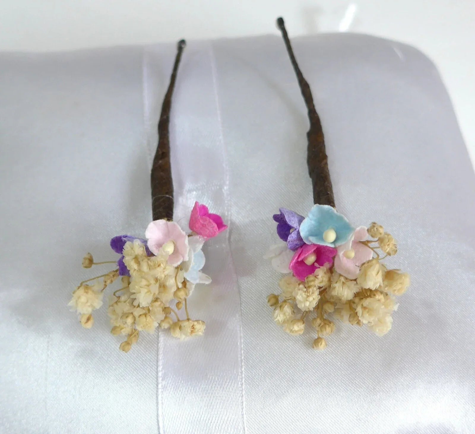 Pack 2 pinchos con flor seca - PARDALETS