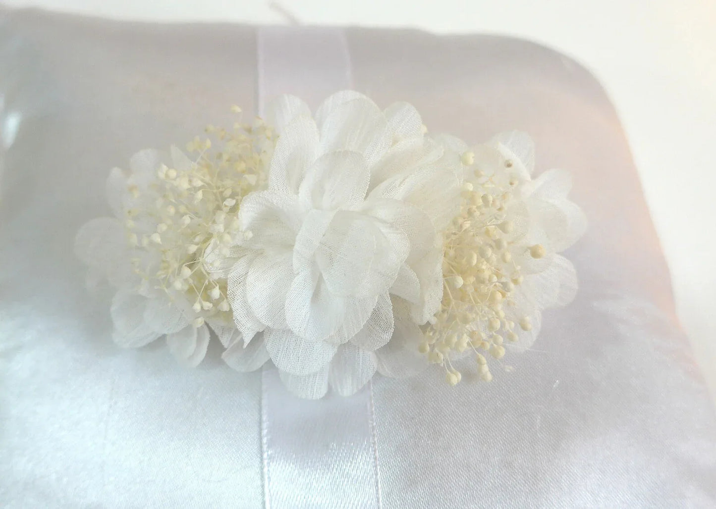 Tocado/broche blanco - PARDALETS
