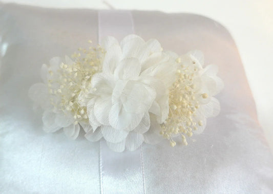Tocado/broche blanco - PARDALETS