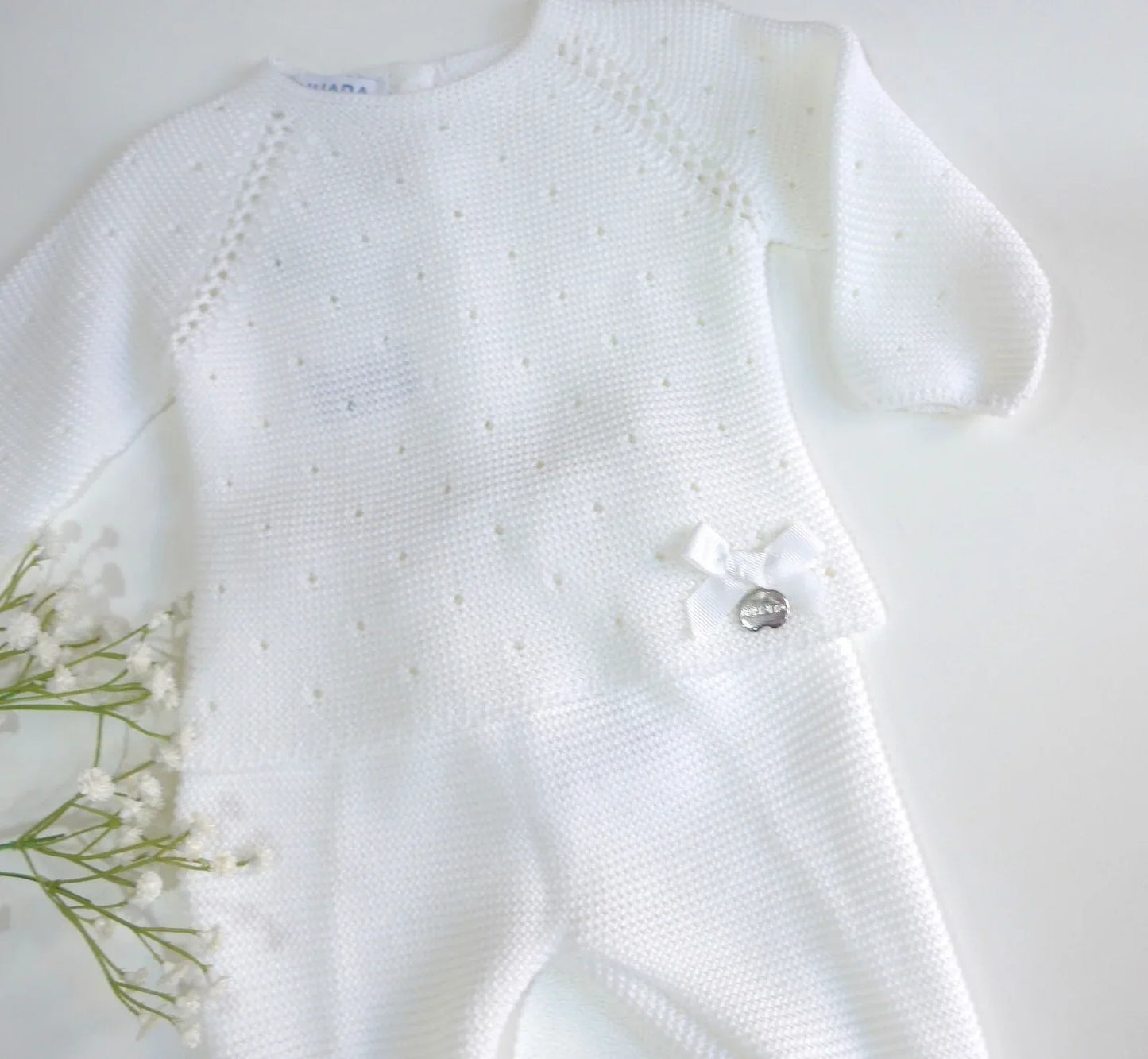 Jubon y polaina blanco - PARDALETS