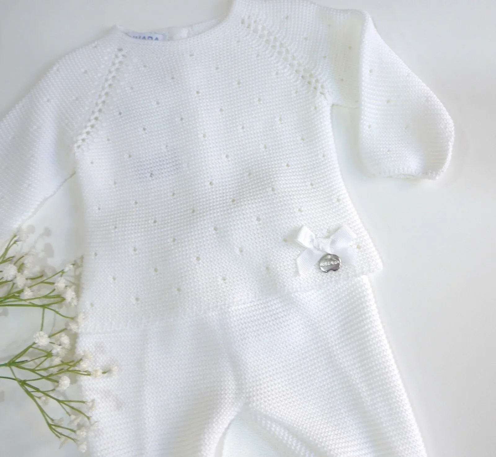 Jubon y polaina blanco - PARDALETS