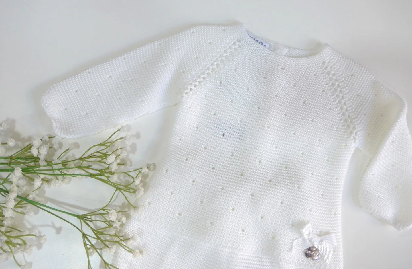 Jubon y polaina blanco - PARDALETS