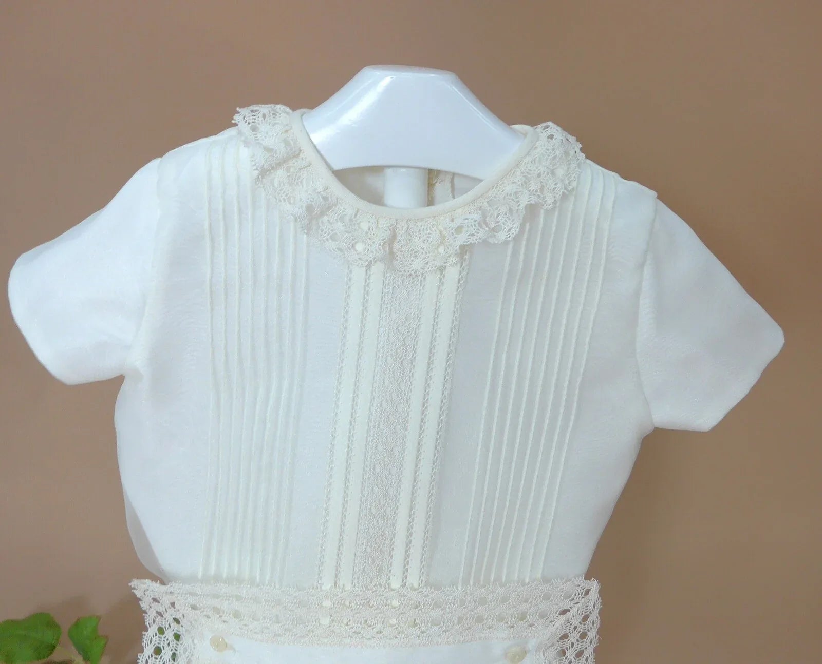 Conjunto camisa organza con puntillas - PARDALETS