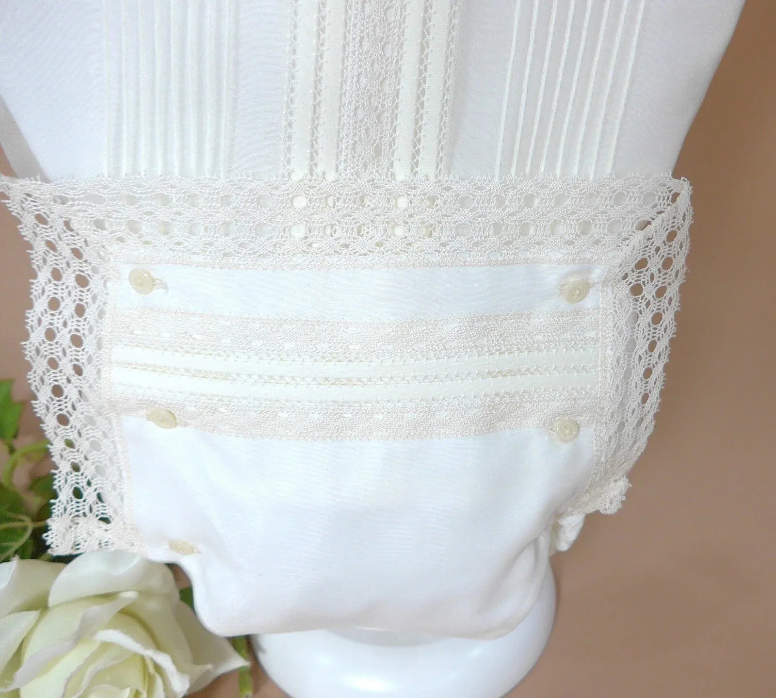 Conjunto camisa organza con puntillas - PARDALETS