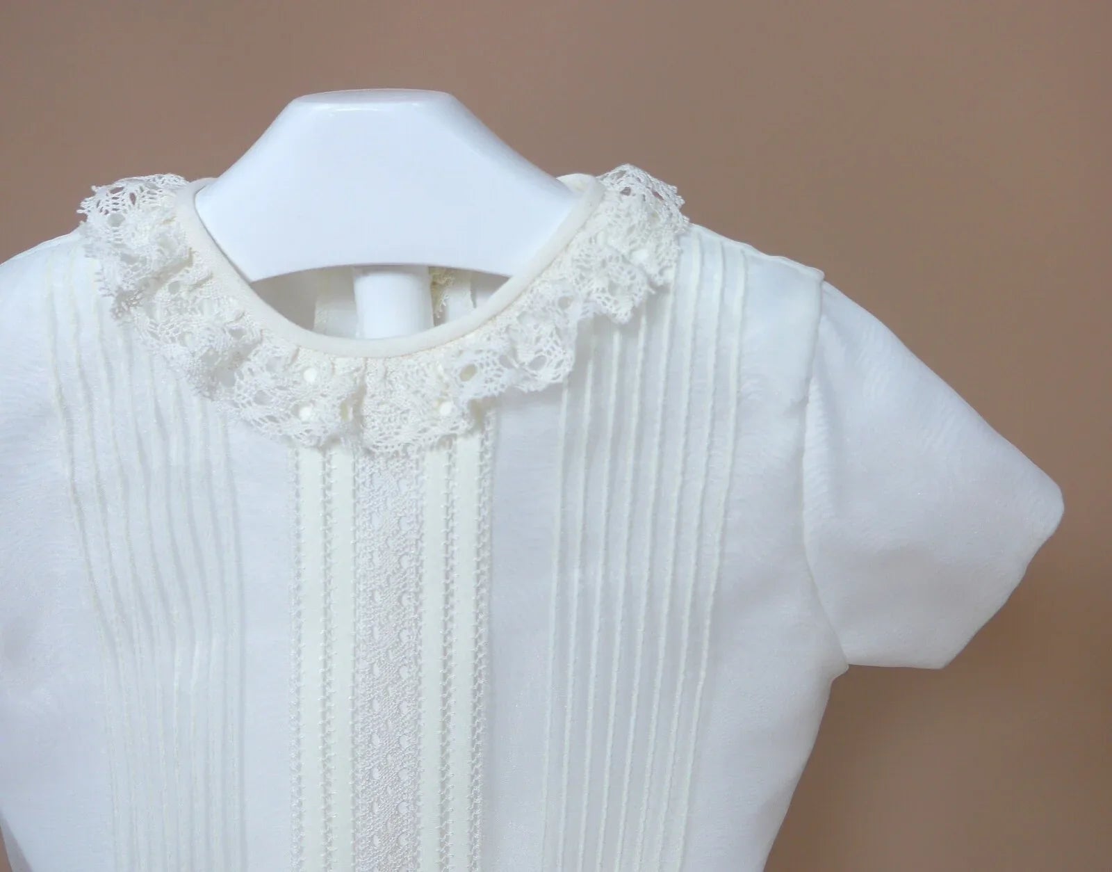 Conjunto camisa organza con puntillas - PARDALETS