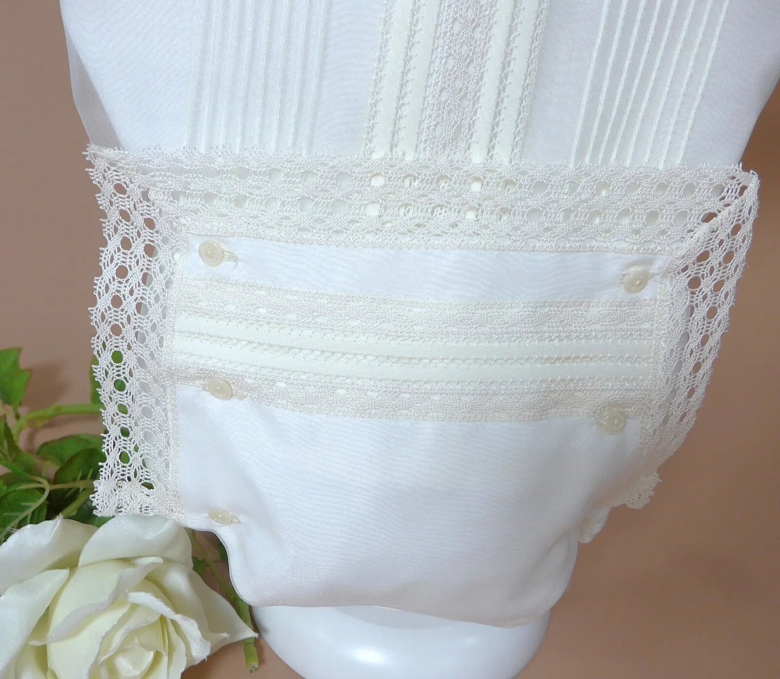 Conjunto camisa organza con puntillas - PARDALETS