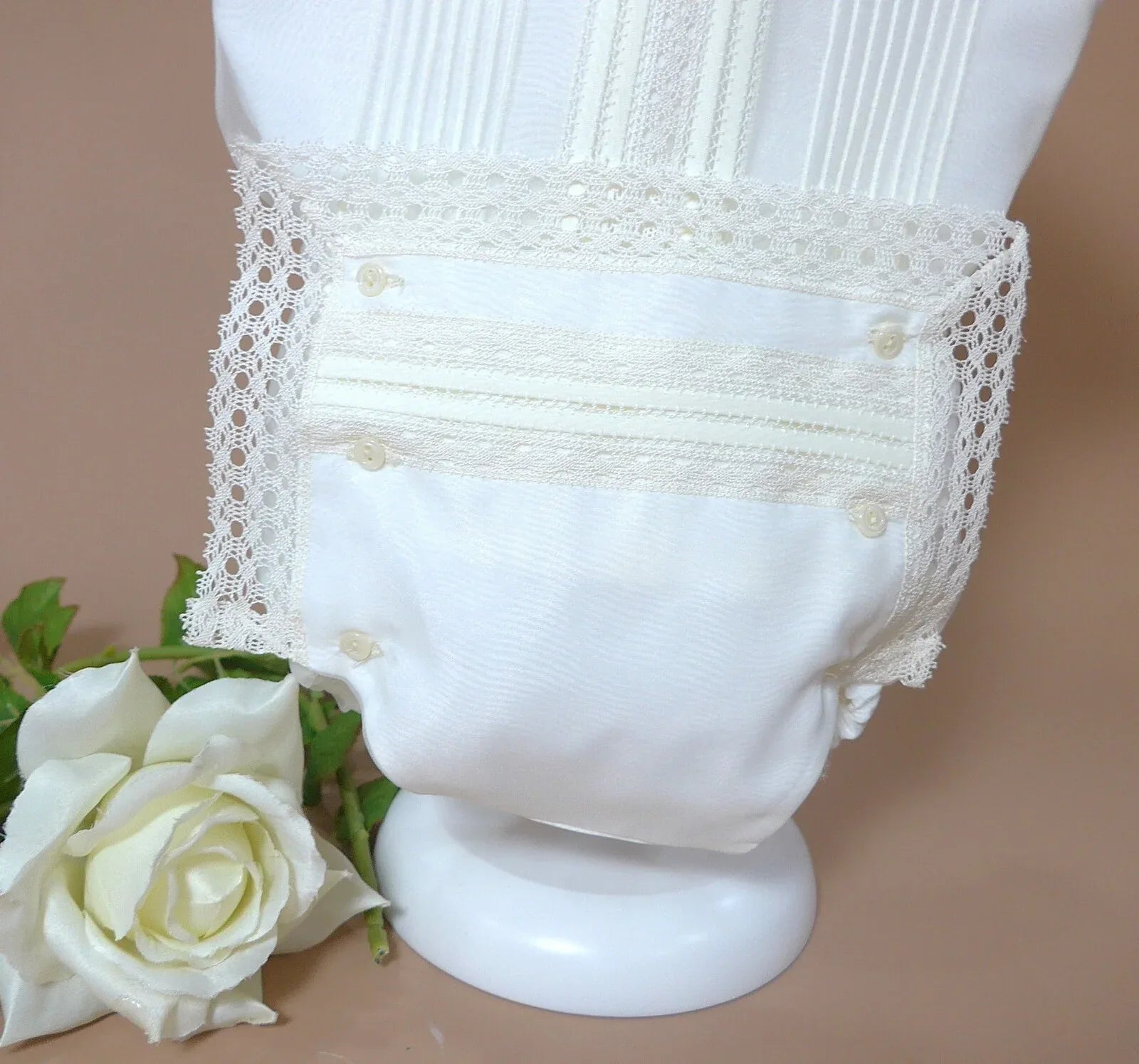 Conjunto camisa organza con puntillas - PARDALETS