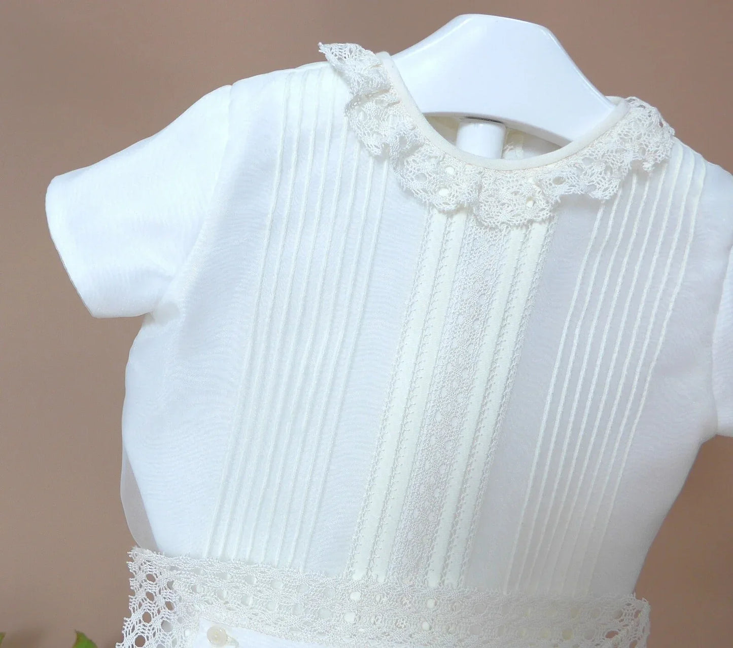 Conjunto camisa organza con puntillas - PARDALETS