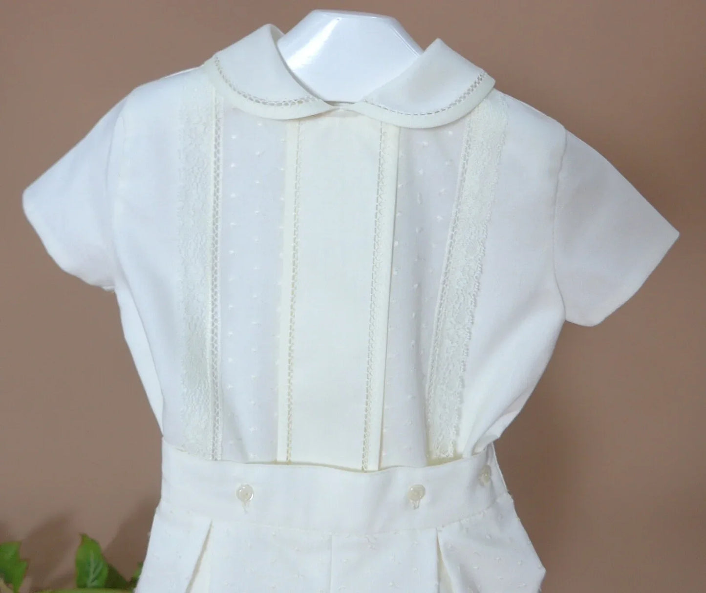 Conjunto camisa batista bordada y bombacho - PARDALETS