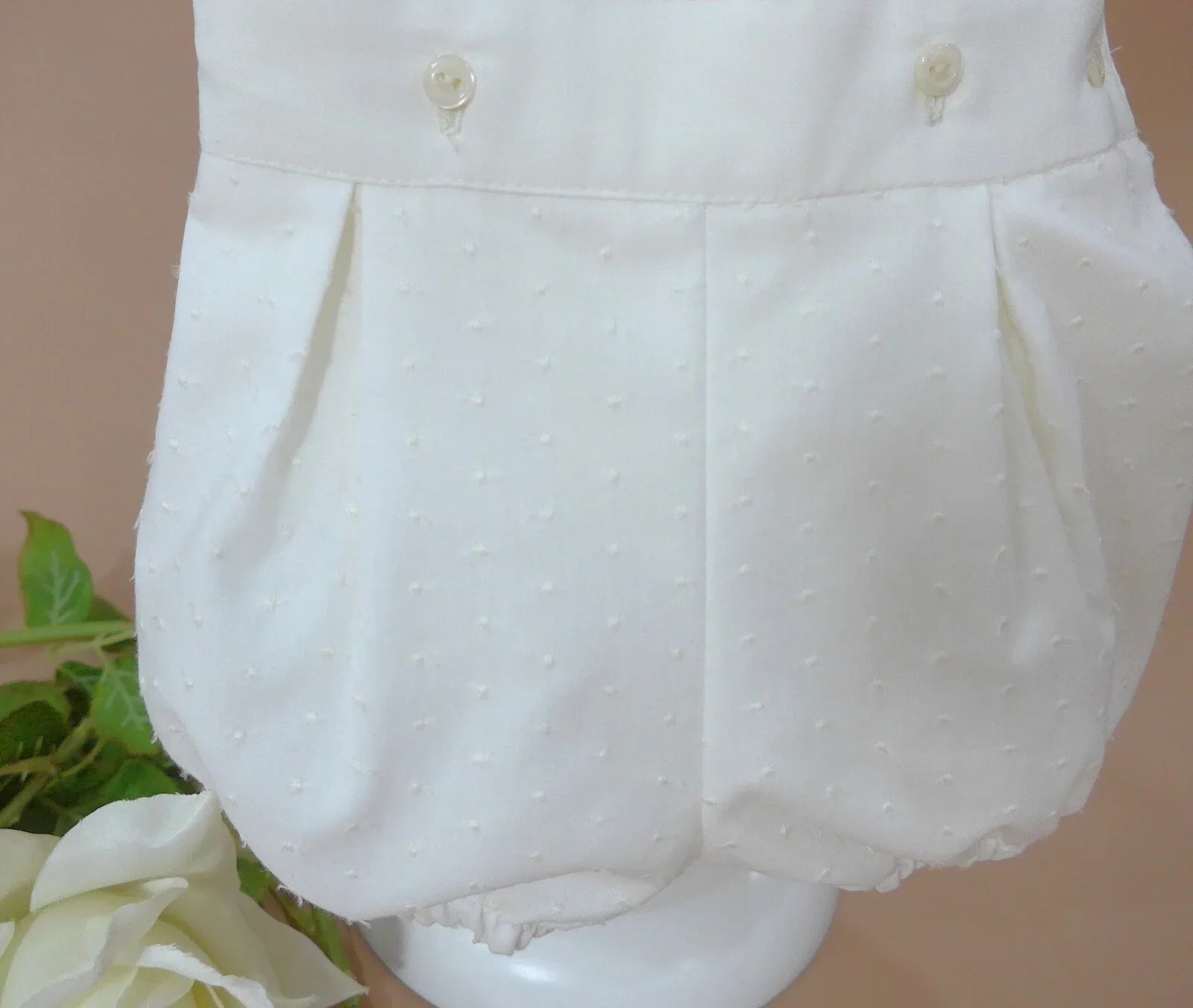 Conjunto camisa batista bordada y bombacho - PARDALETS