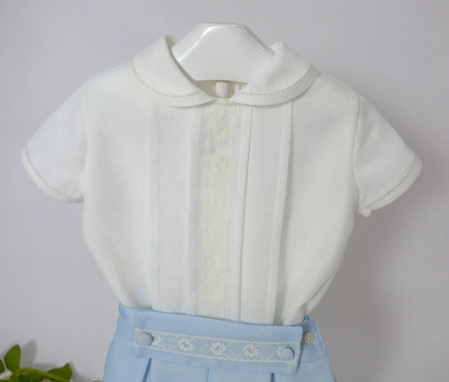 Conjunto camisa y bombacho celeste - PARDALETS