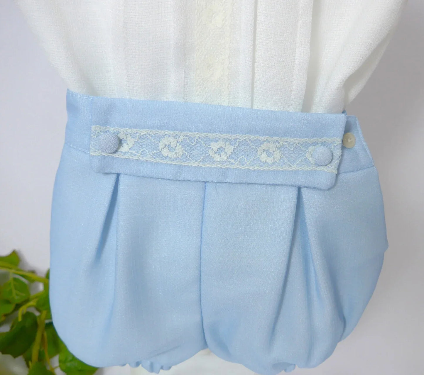 Conjunto camisa y bombacho celeste - PARDALETS