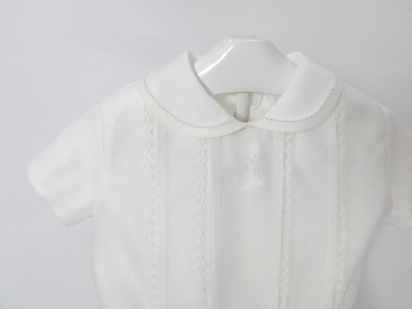 Conjunto camisa blanca y short azul - PARDALETS