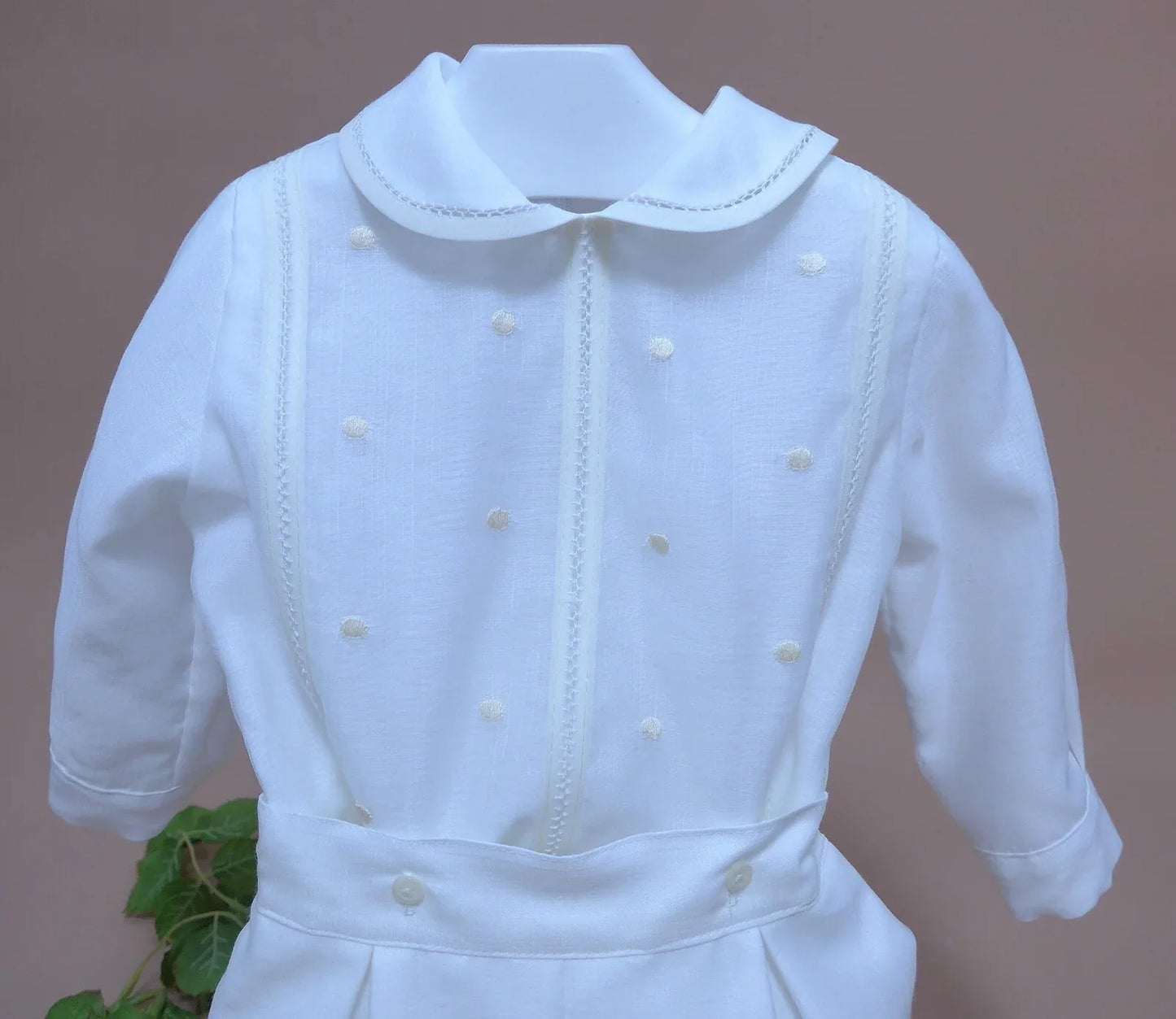Conjunto camisa y bombacho bordado - PARDALETS