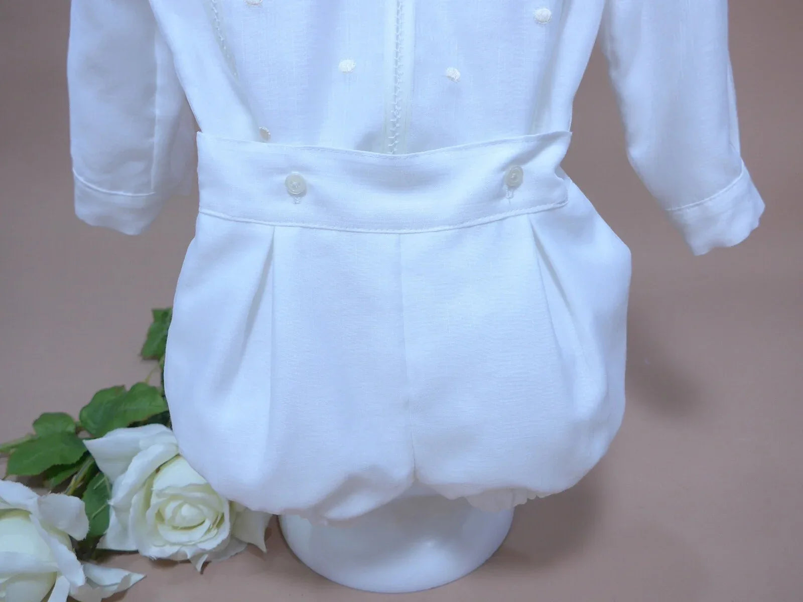 Conjunto camisa y bombacho bordado - PARDALETS