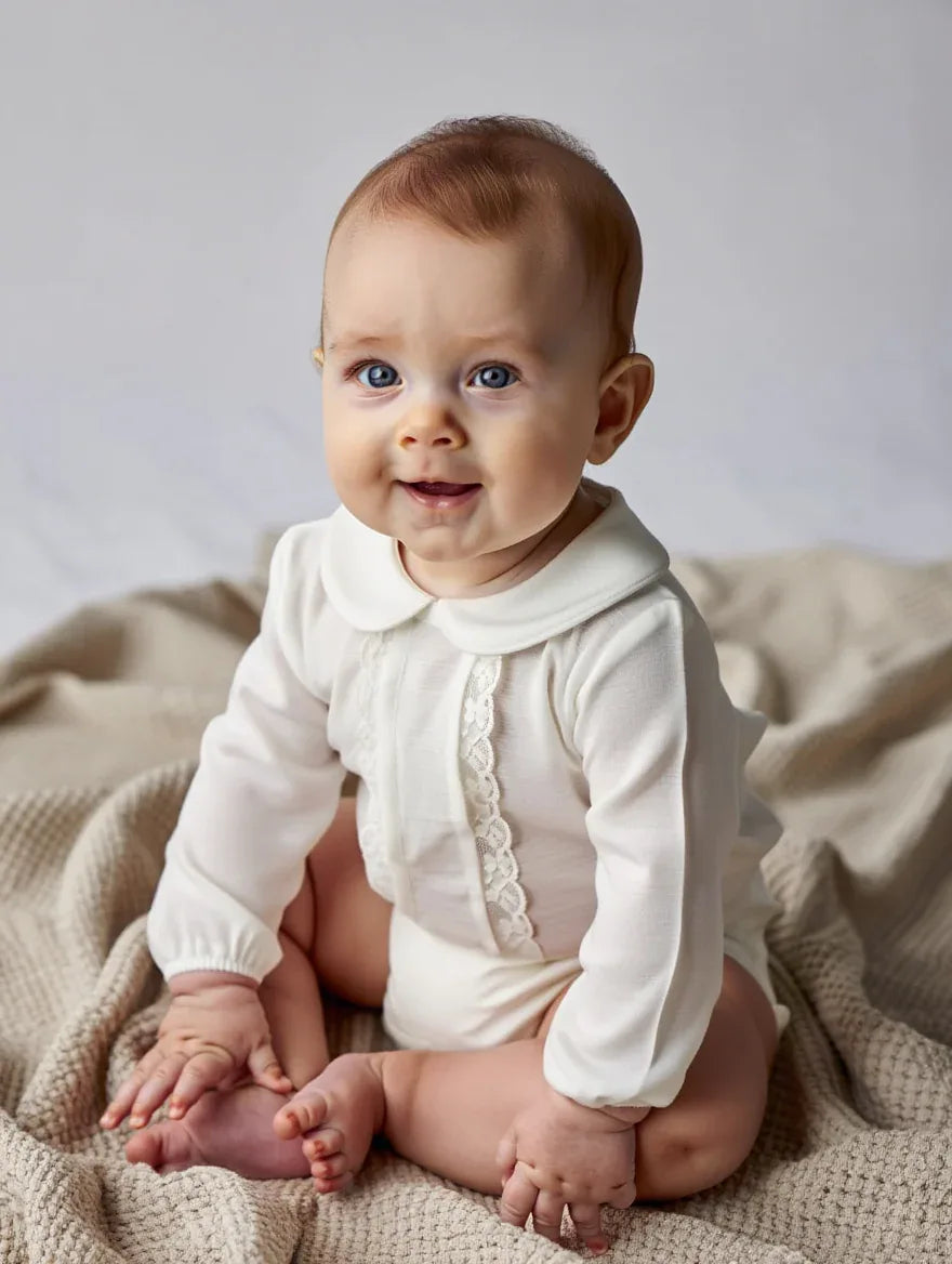 Conjunto camisa y bombacho terciopelo beig - PARDALETS