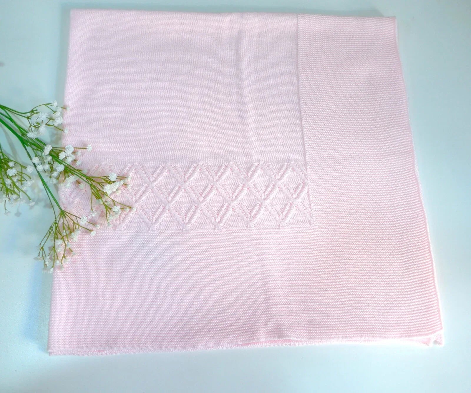 Toquilla lanita rosa bebe - PARDALETS