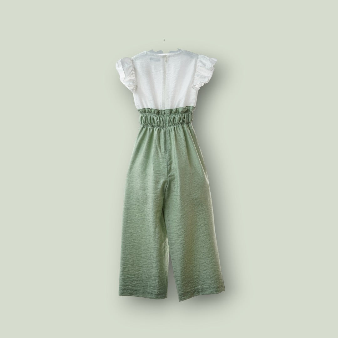 Mono blanco y verde "Minarai"