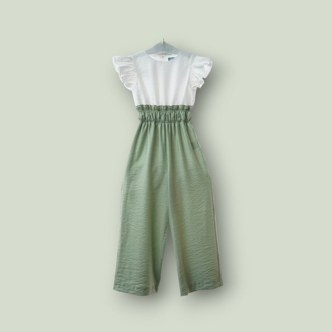 Mono blanco y verde "Minarai"