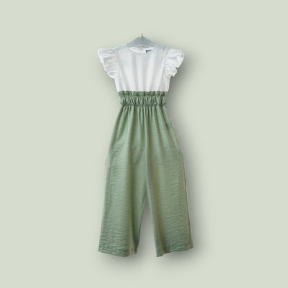 Mono blanco y verde "Minarai"