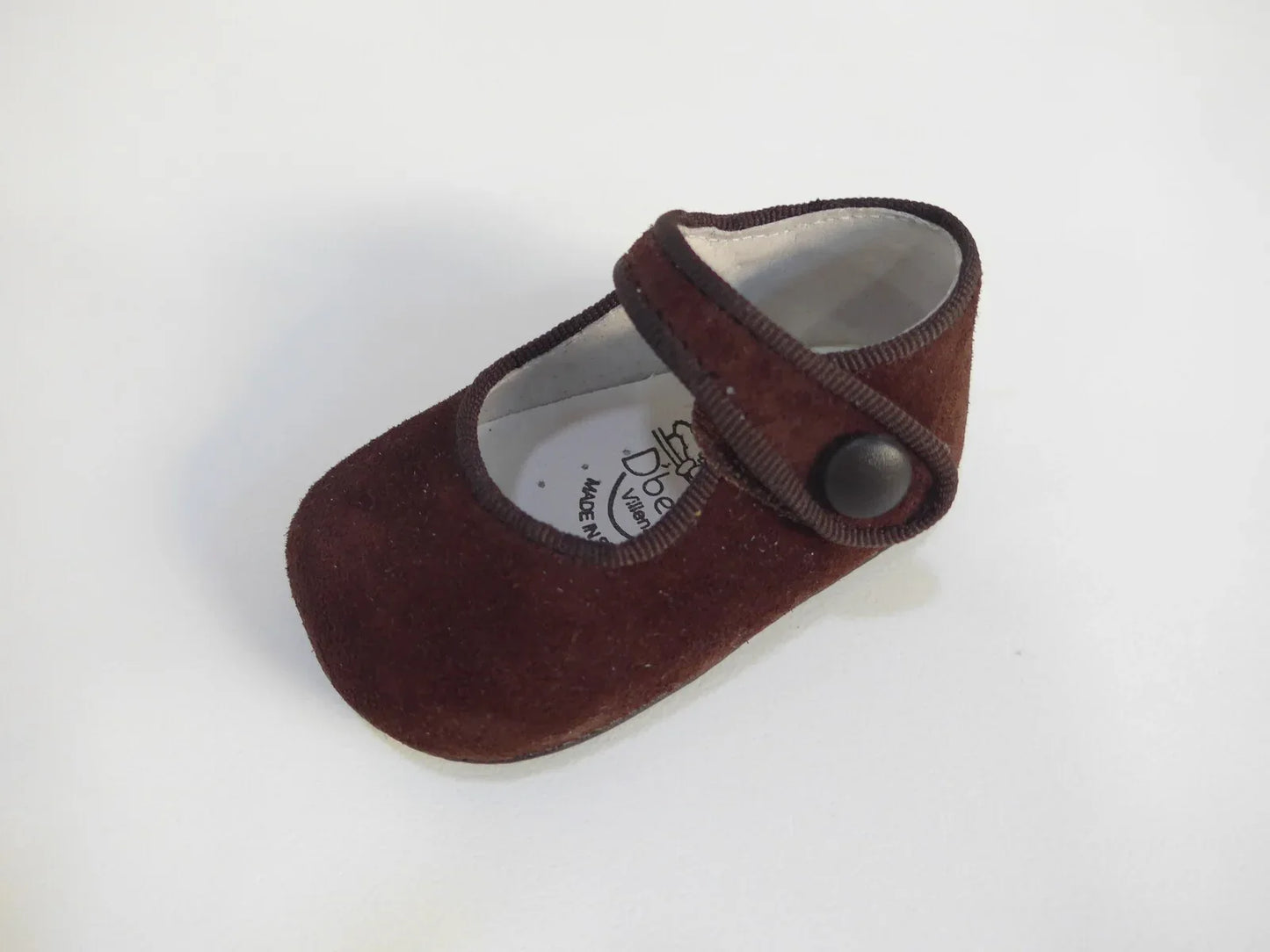 Mercedita serraje marron - PARDALETS