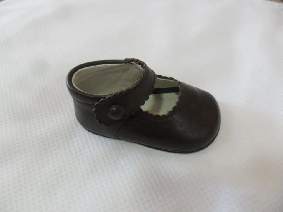 MERCEDITA PIEL MARRON - PARDALETS