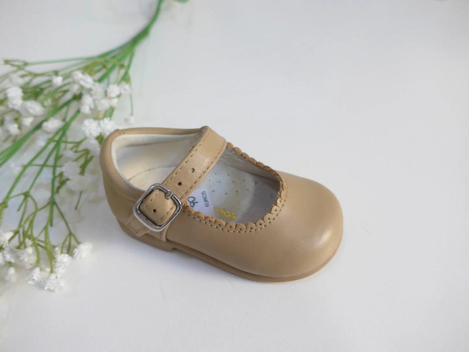 MERCEDITA PIEL CAMEL - PARDALETS