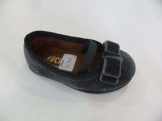 MERCEDITA TERCIOPELO GRIS - PARDALETS