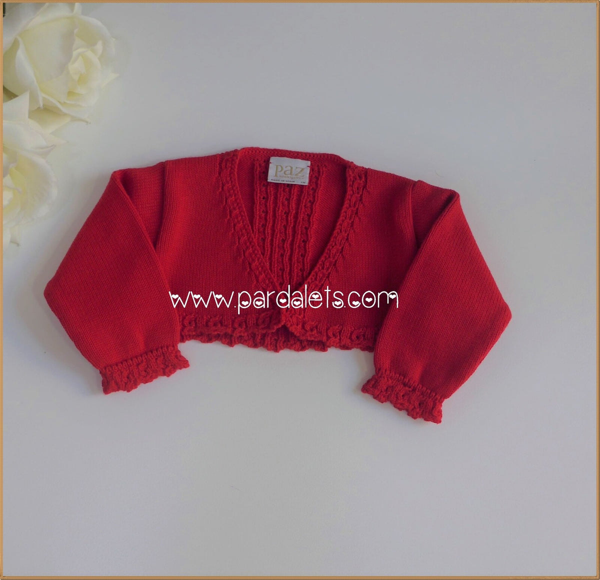 CHAQUETA CORTA ROJA