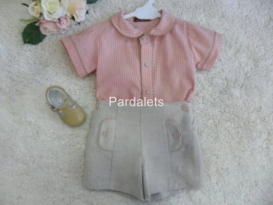 Camisa maquillaje y short arena - PARDALETS