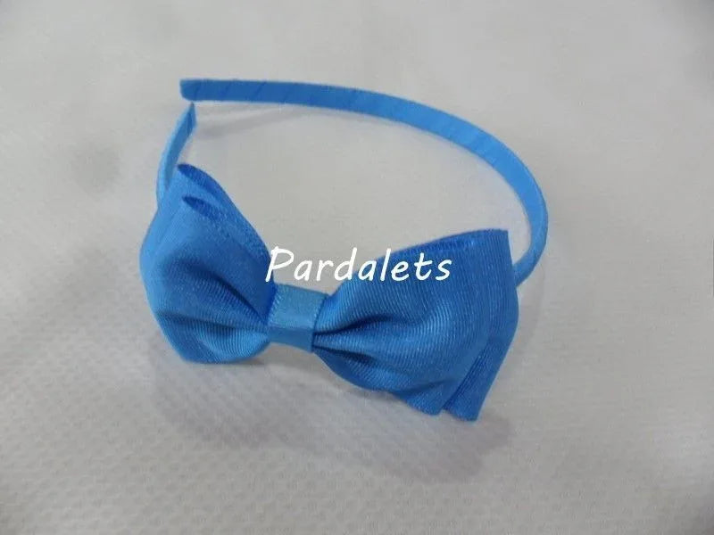 Diadema doble lazo azul - PARDALETS