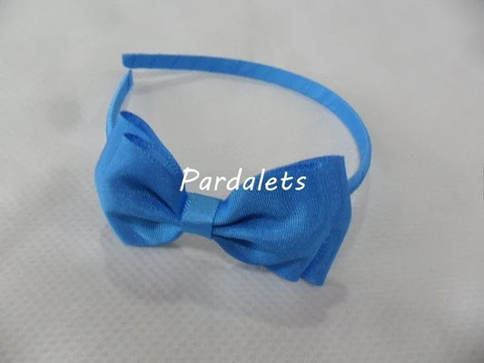 Diadema doble lazo azul - PARDALETS