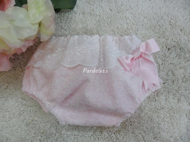 CULOTE ROSA GRABADO FLORES