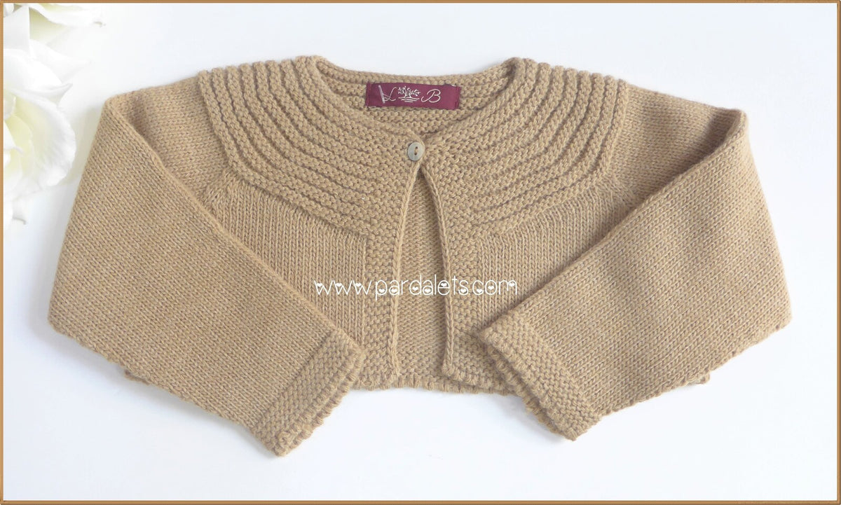 Chaqueta corta camel Loan Bor