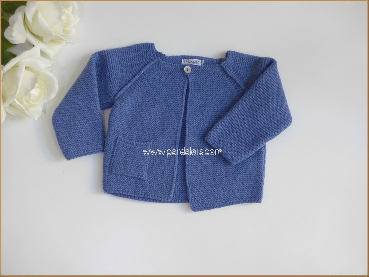 Chaqueta azul bolsillo Ancar
