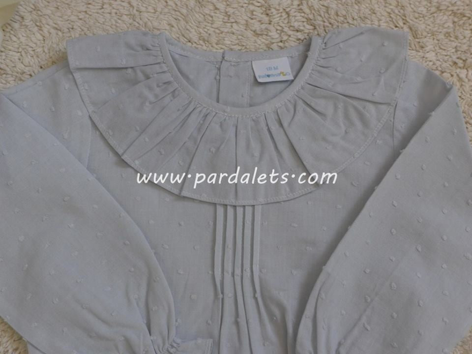 Camisa gris plumeti Paloma de la O