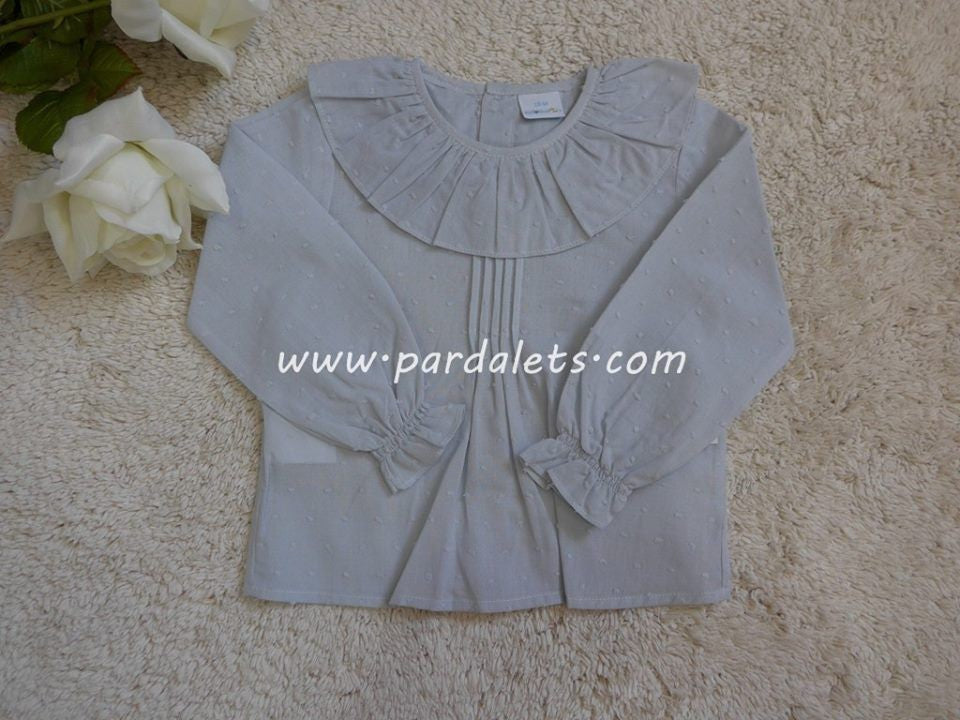 Camisa gris plumeti Paloma de la O
