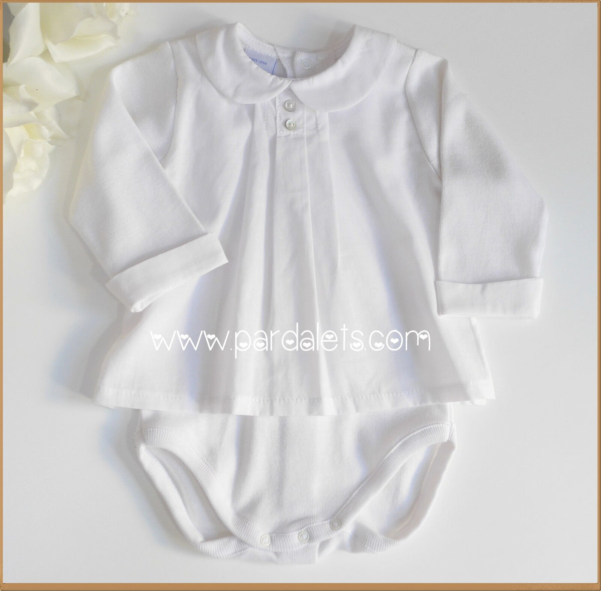 Body camisa blanco Babidu