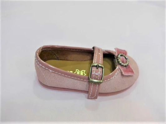 Mercedita serraje rosa empolvado - PARDALETS