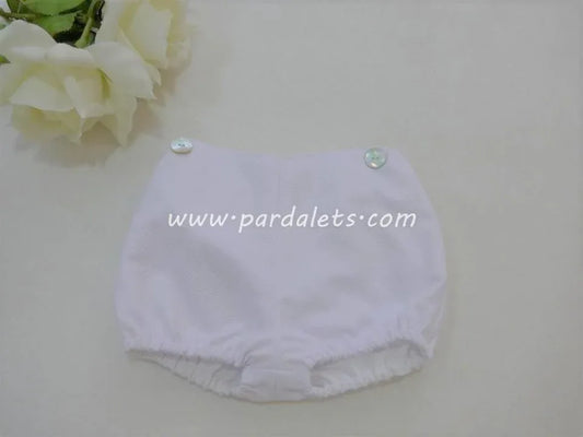 Bombacho pique blanco Ancar - PARDALETS