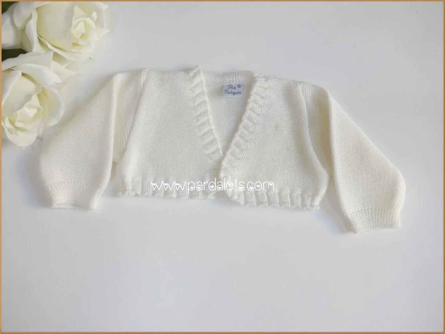 Chaqueta perle beig Paz Rodriguez - PARDALETS