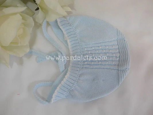 Capota celeste algodon Paz Rodriguez - PARDALETS