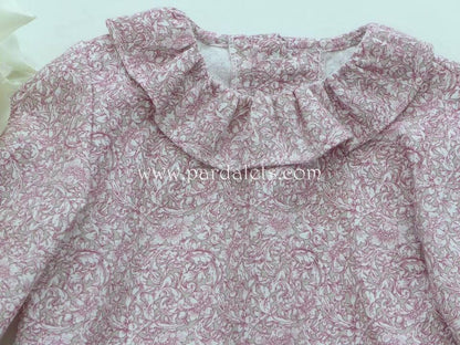 Blusa estampada y bombacho topo Ancar - PARDALETS