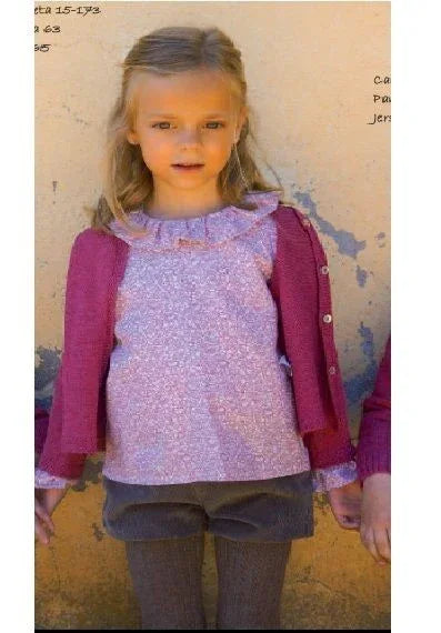 Blusa estampada y bombacho topo Ancar - PARDALETS