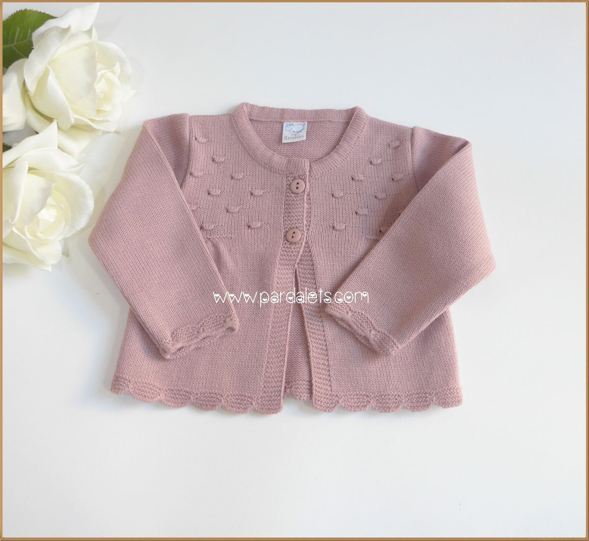 Chaqueta larga rosa palo Mac ilusion