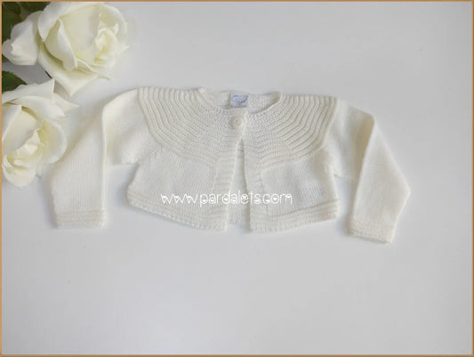 Chaqueta beig corta con canesu Mac ilusion - PARDALETS