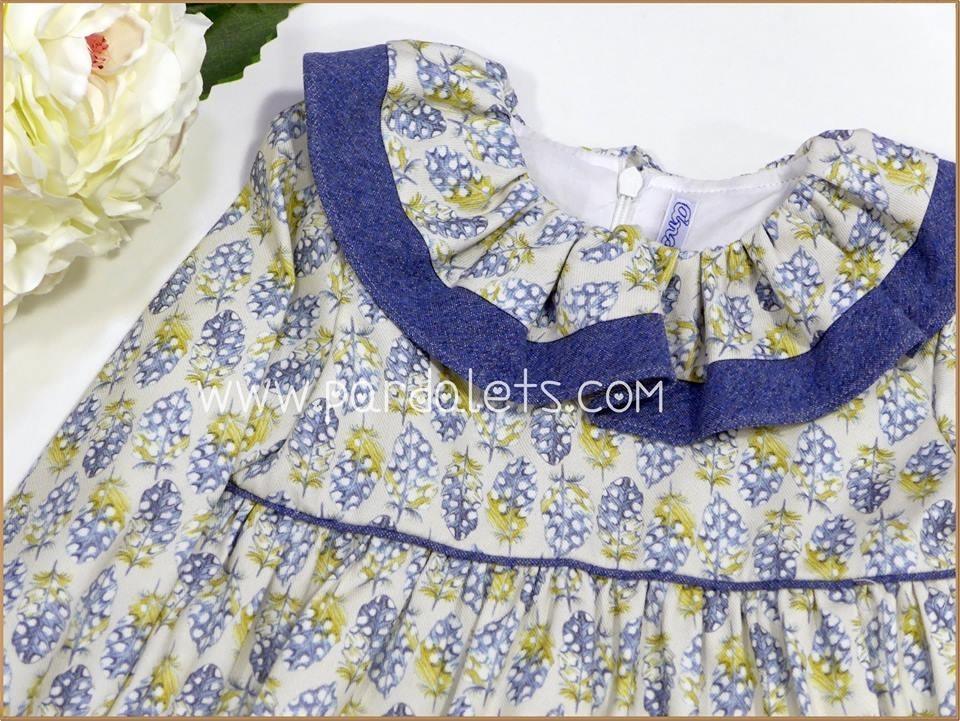 Vestido manga larga estampado frutas - PARDALETS