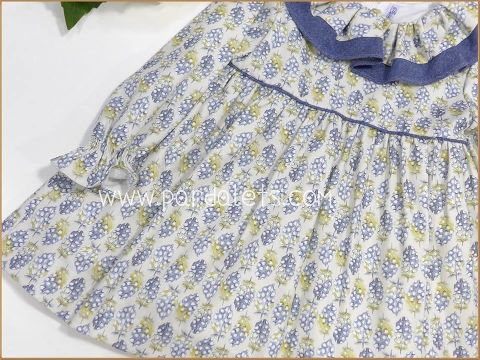Vestido manga larga estampado frutas - PARDALETS