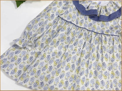 Vestido manga larga estampado frutas - PARDALETS