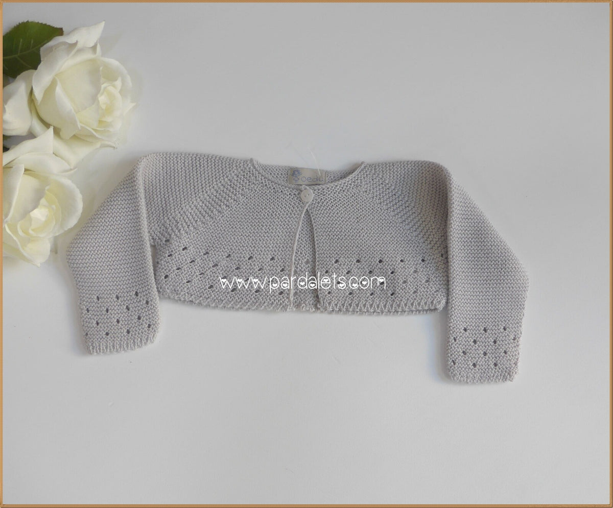 Chaqueta algodon gris Yoedu